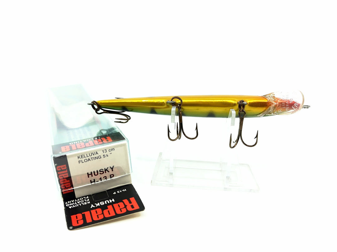 Rapala Husky Floating Minnow H13, P Perch Color w/Box