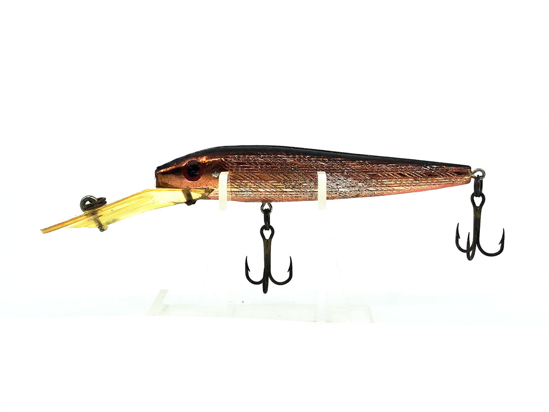 Rebel D10 Spoonbill Minnow, #415 Kryptonite Color