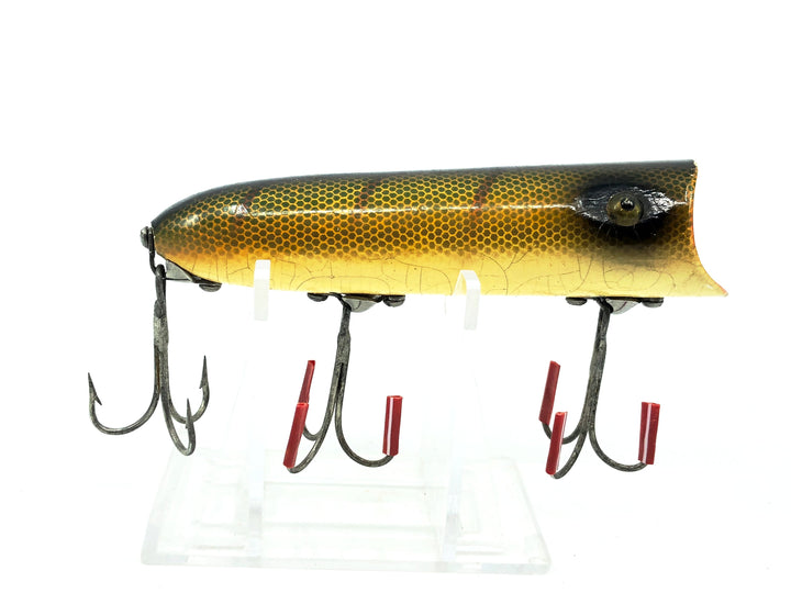 Wooden Heddon Lucky 13, L Perch Color