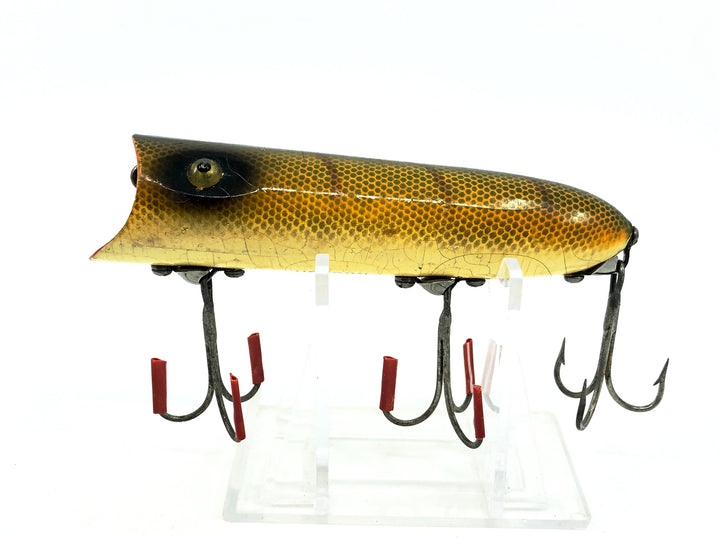 Wooden Heddon Lucky 13, L Perch Color