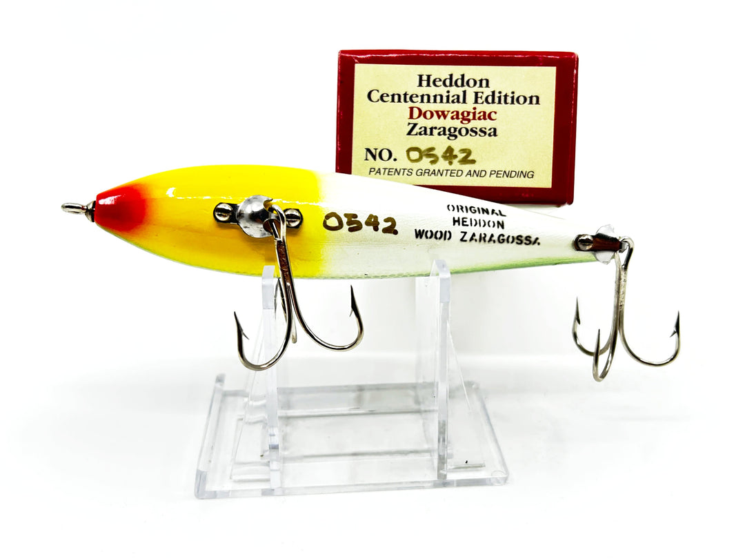 Heddon Centennial Edition Wood Zaragossa New in Box NO. X6500W-D - Green Scale Numbered!