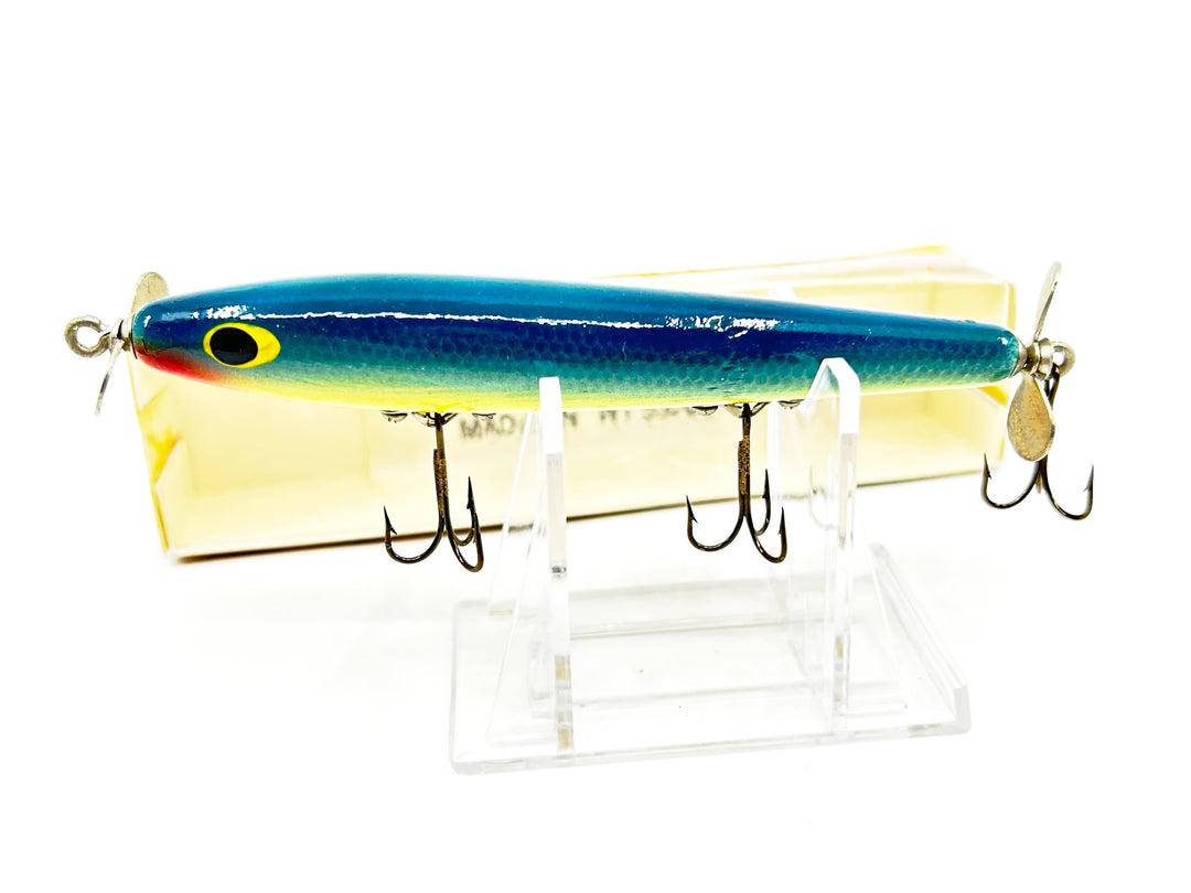 Wood-Line Lures Torpedo Bait, Blue Back White Belly Color, Wisconsin Bait