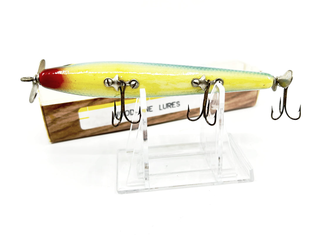 Wood-Line Lures Torpedo Bait, Blue Back White Belly Color, Wisconsin Bait