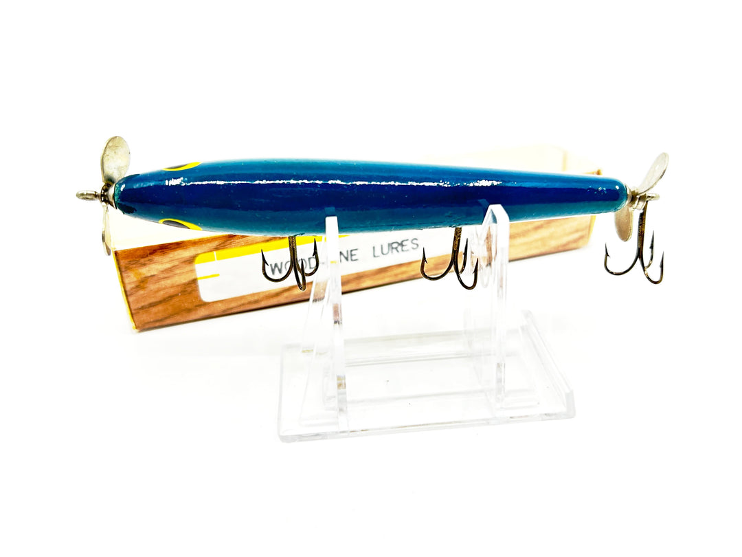 Wood-Line Lures Torpedo Bait, Blue Back White Belly Color, Wisconsin Bait