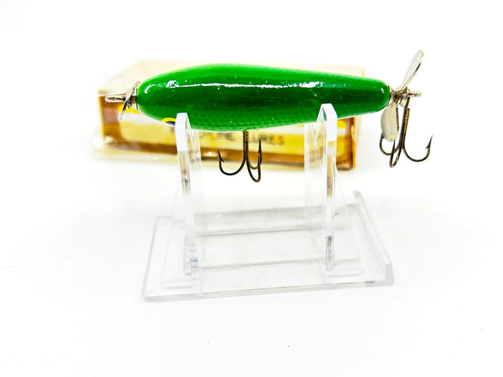 Wood-Line Lures Torpedo Bait, Green Scale Color, Wisconsin Bait