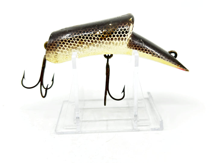 Kautzky Lazy Ike Top Ike Wooden Lure Black Scale Color Larger Size