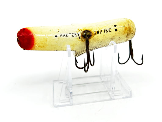 Kautzky Lazy Ike Top Ike Wooden Lure Black Scale Color Larger Size