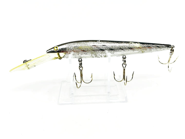 Rebel Spoonbill Minnow Silver Black Color