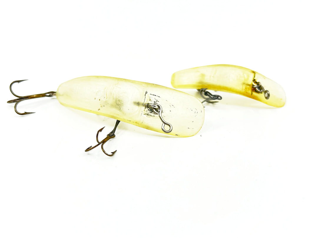 Two Flatfish Type Clear Lures