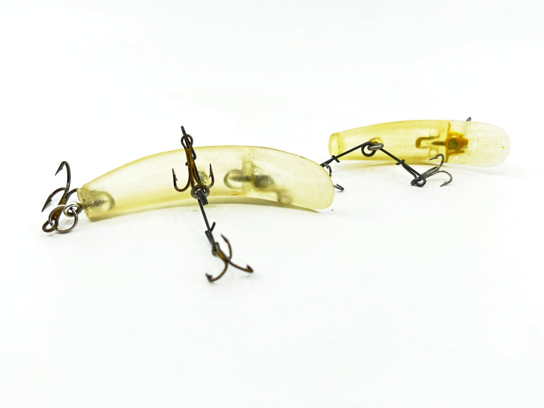 Two Flatfish Type Clear Lures