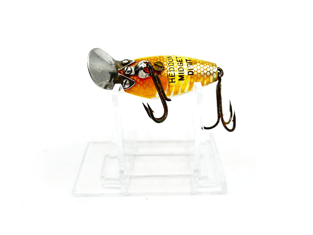 Heddon Midget Digit River Runt Spook 9020 XRY Yellow Shore Minnow Color