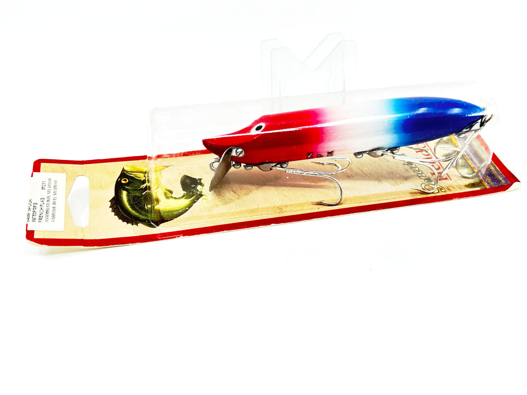 Heddon Vamp Spook FRFG-French Flag Color on Card