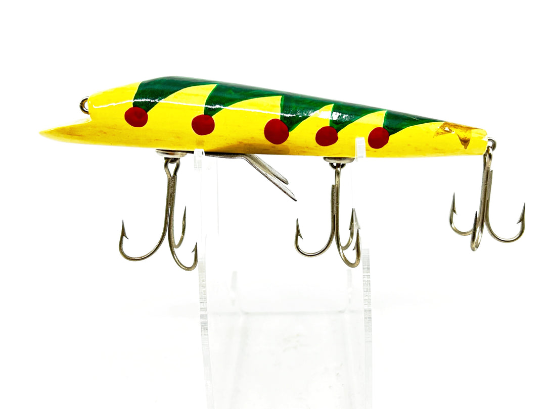 Alzbaits Al Tumas 1988 Christmas (Tree) FinFish Bait Musky Lure -SIGNED!-Tough