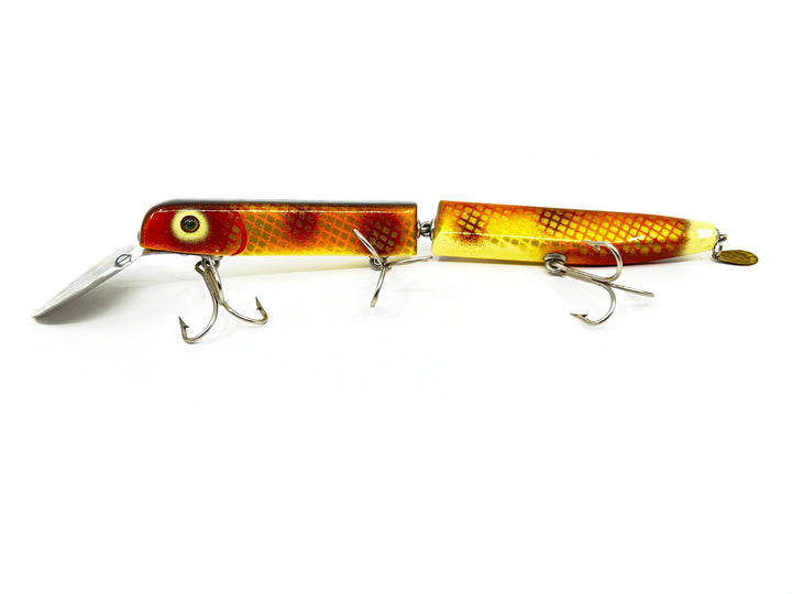 Alzbaits Al Tumas Jointed Musky Lure Musky Golden Perch Color-SIGNED-TOUGH!