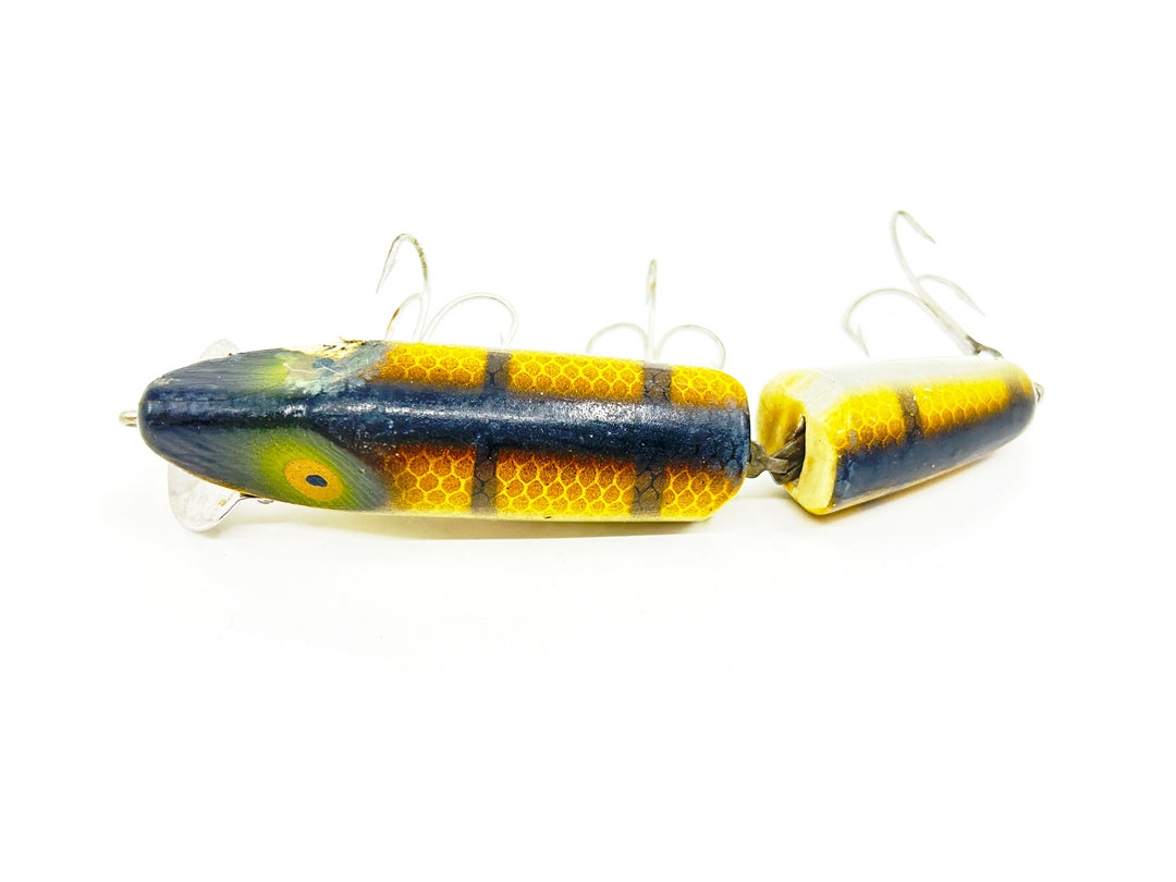 Heddon Jointed Vamp, M Pike Color, Wooden Lure