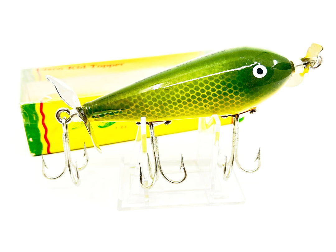 Cisco Kid Topper Green Scale Musky Lure with Box Old Stock