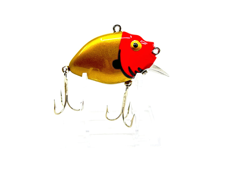 Heddon 9630 Punkinseed X9630GDRH Gold, Red Head Color Lure/Ornament