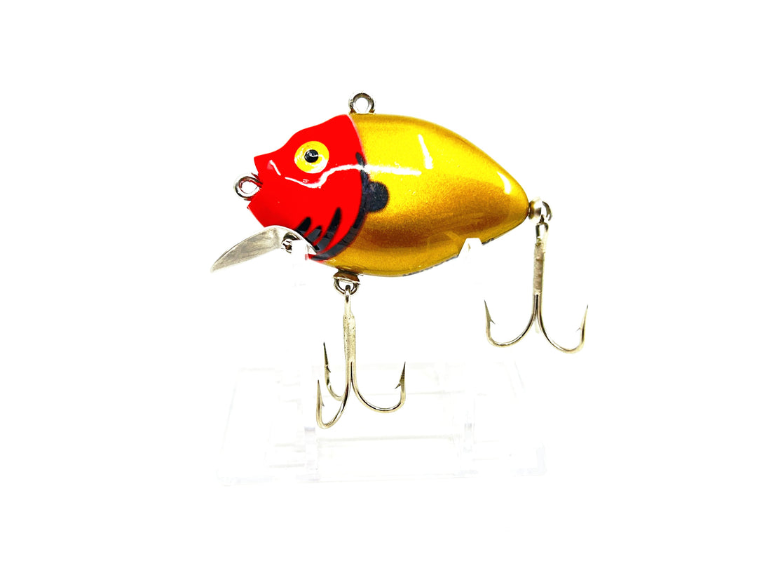 Heddon 9630 Punkinseed X9630GDRH Gold, Red Head Color Lure/Ornament