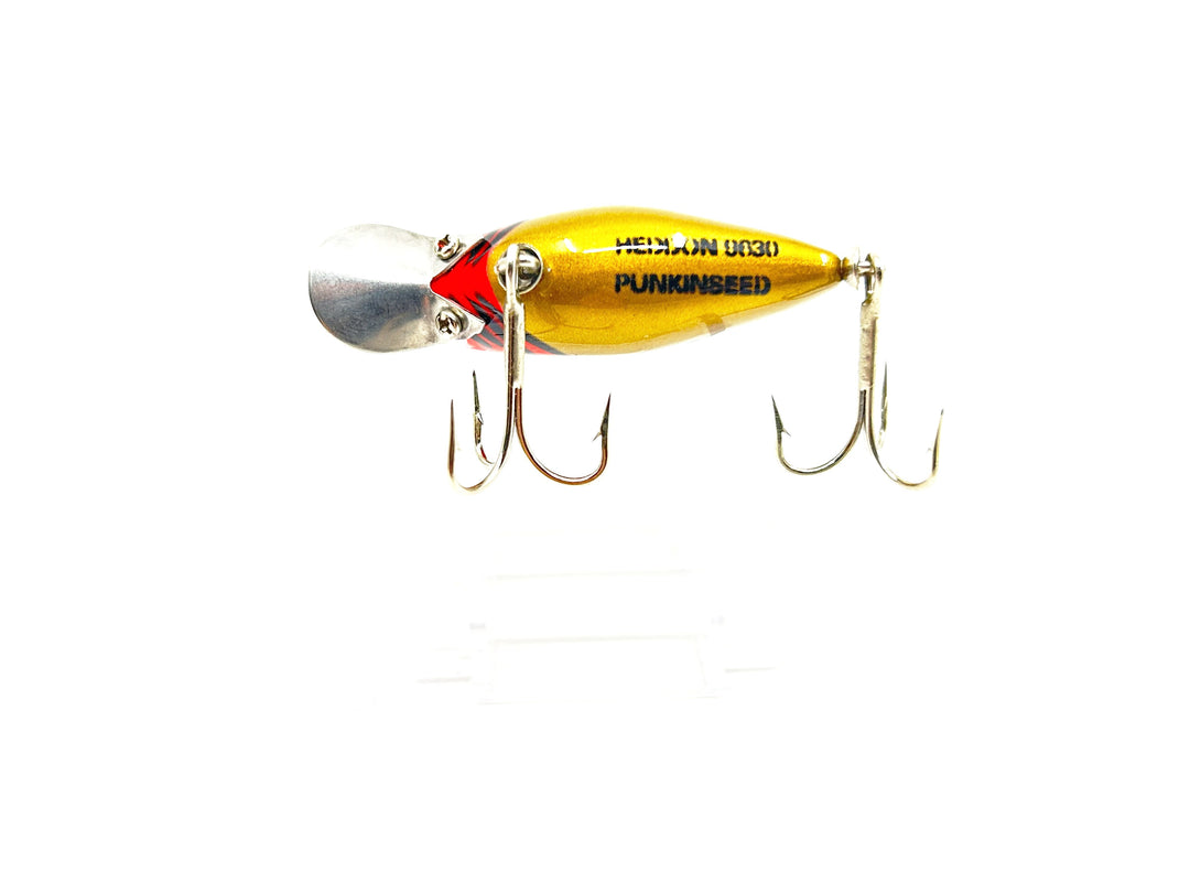 Heddon 9630 Punkinseed X9630GDRH Gold, Red Head Color Lure/Ornament