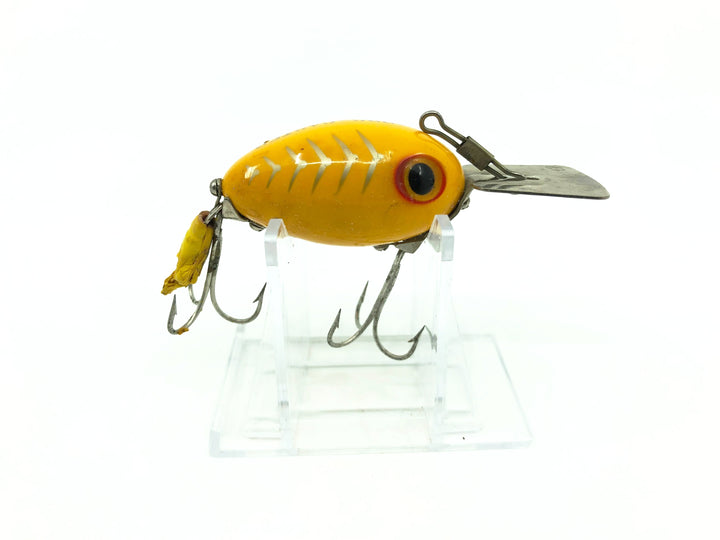 Arbogast Arbo-Gaster Yellow Gray Ribs Color