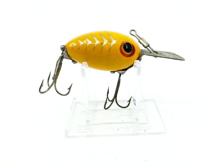 Arbogast Arbo-Gaster Yellow Gray Ribs Color