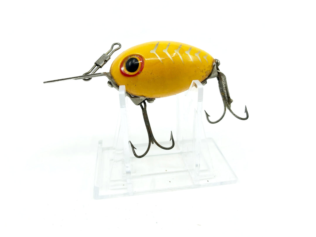 Arbogast Arbo-Gaster Yellow Gray Ribs Color