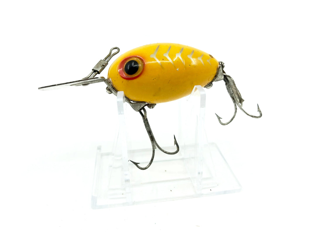 Arbogast Arbo-Gaster Yellow Gray Ribs Color