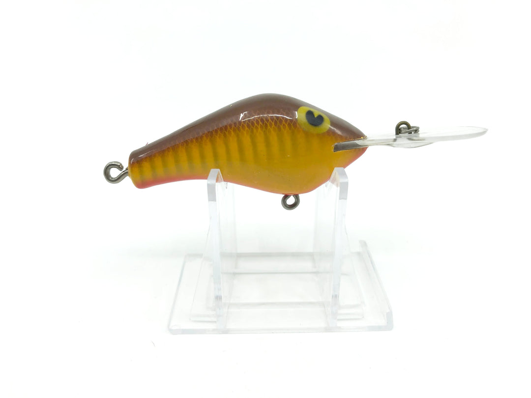 Poe's Super Cedar Series 300 Color Brown Yellow Black Crawdad w/Hot Belly - Possible Salesman Sample