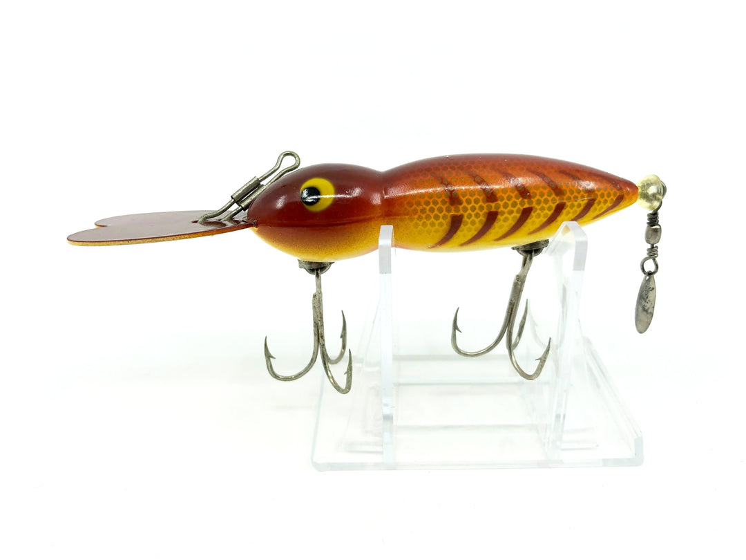 Whopper Stopper Hellbender, Brown and Yellow Brown Ribs Color