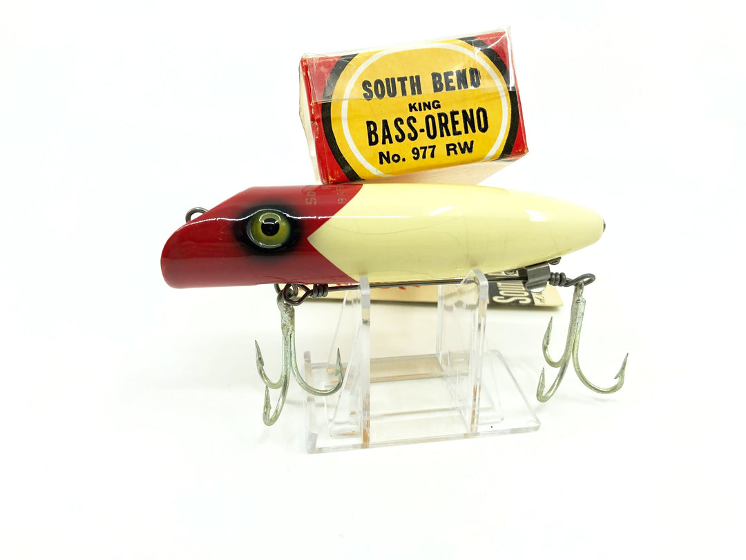 South Bend King Bass-Oreno 977 RW Red White Color with Box