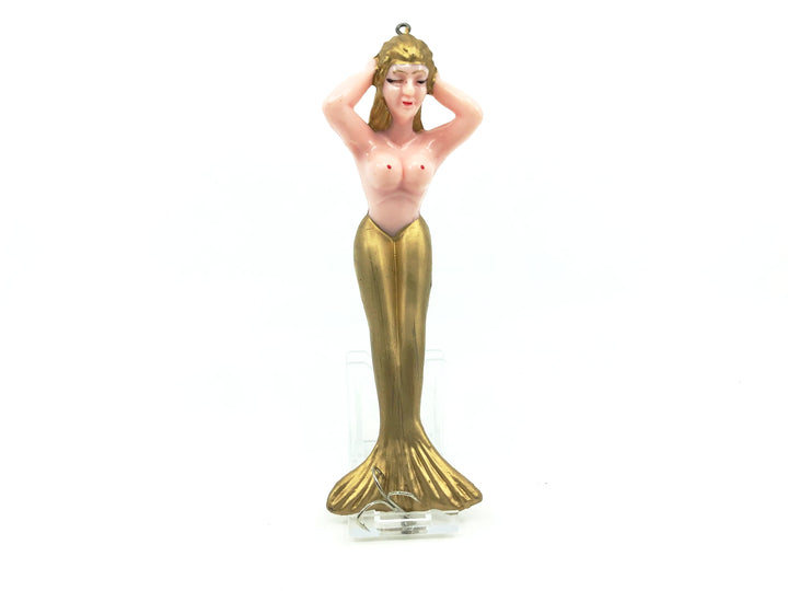 Happy Hooker Novelty Mermaid Lure Gold Hair and Legs Color - 7" Size