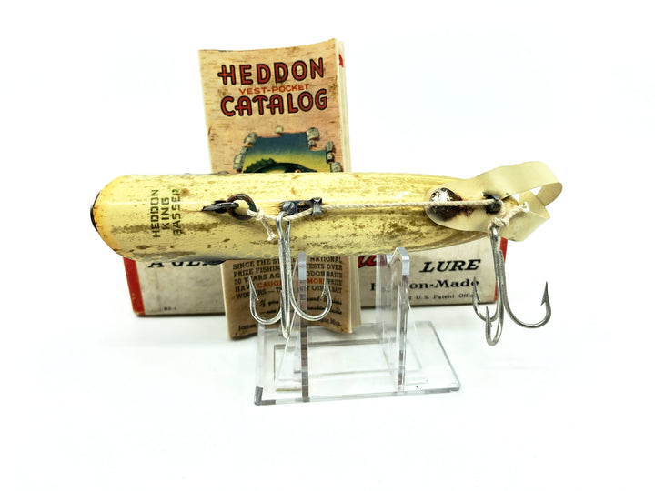 Heddon Wooden King Basser 8550P Shiner Scale Color with Box