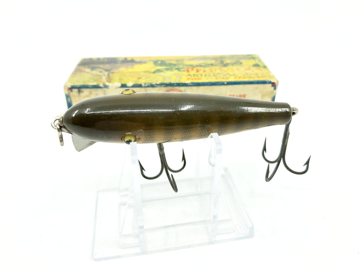 Pflueger Pal-O-Mine Minnow 5004 in Natural Pike Scale Color with Box