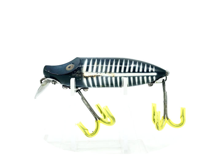 Heddon River Runt Spook Floater 9400, XBW Black Shore Minnow Color