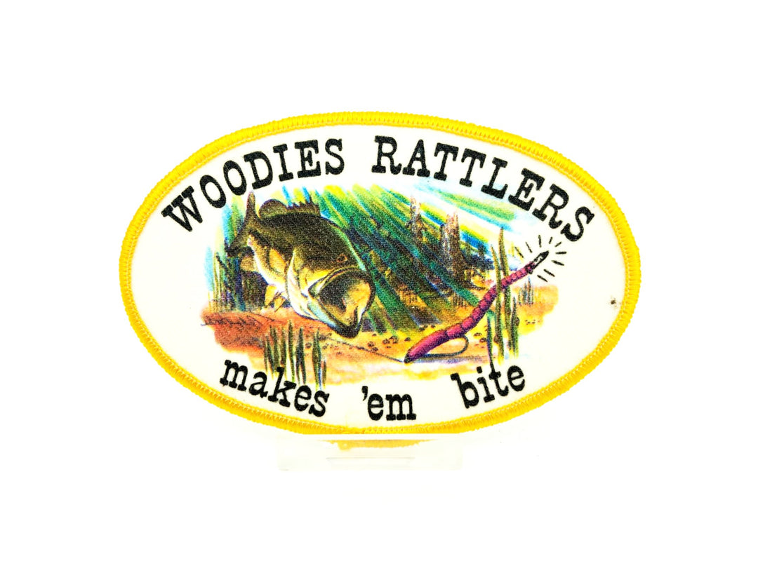 Woodies Rattlers Vintage Fishing Patch