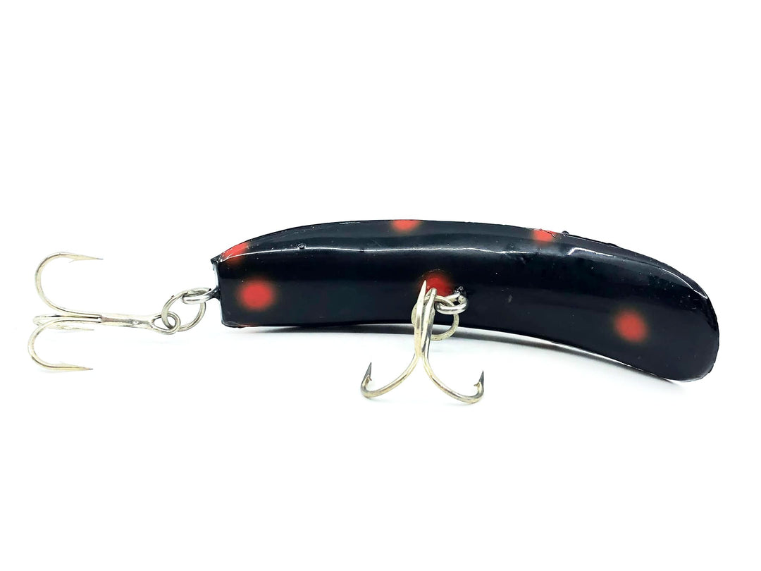 Helin T55 Musky Flatfish Black with Dots Color