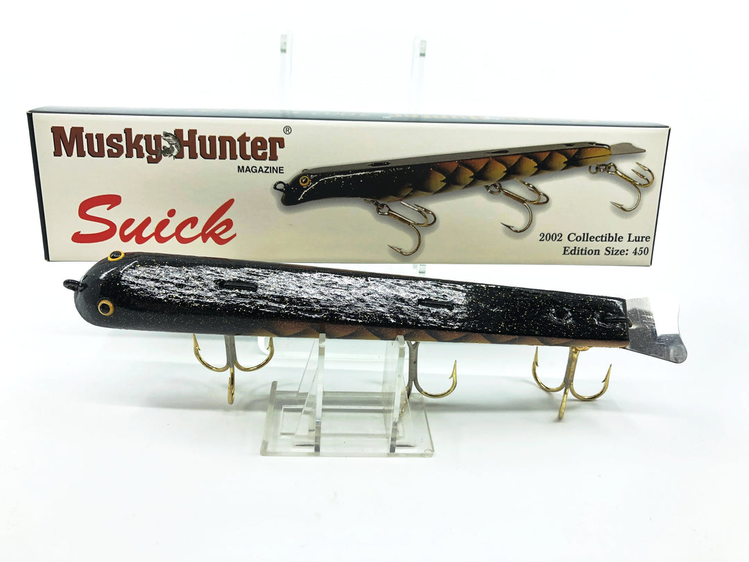 Musky Hunter 2002 Collectible Lure, Suick Thriller #219/500 Signed