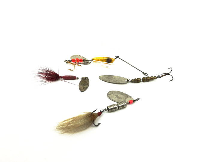 Vintage Spinner Pack, CP Swing/Heddon Hep, Erie Dearie