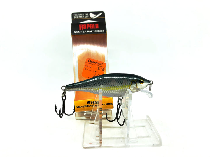 Rapala Scatter Rap Shad SCRS-7, ALB Bleak Color New in Box