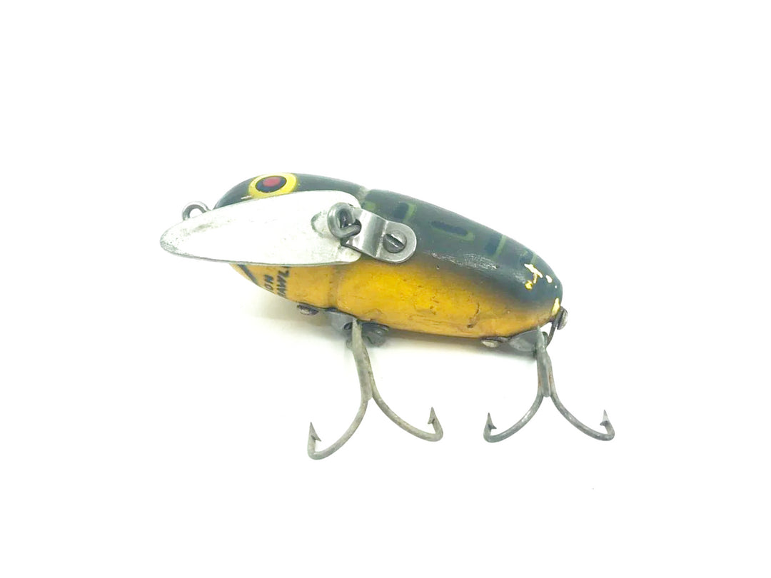 Heddon Wooden Crazy Crawler 2120 BF Bullfrog Color