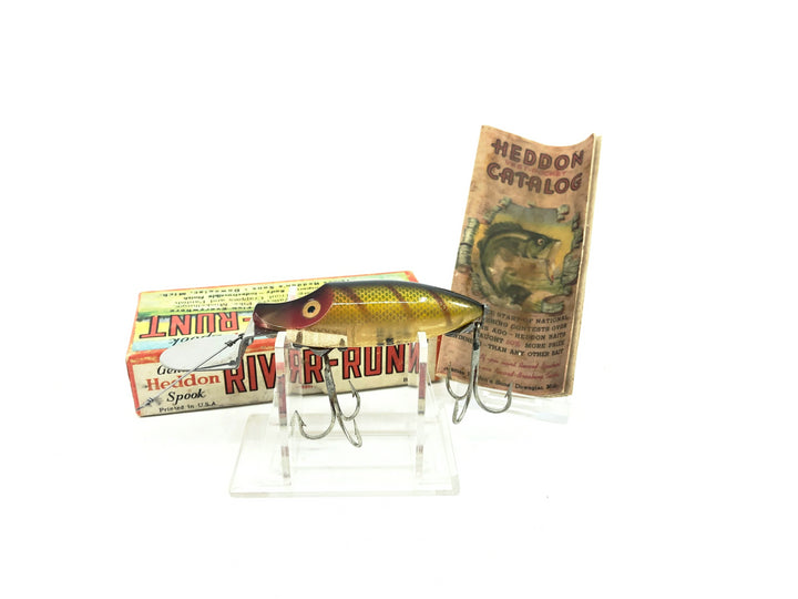 Heddon River Runt Spook Go-Deeper 9110-L Perch Color with Box