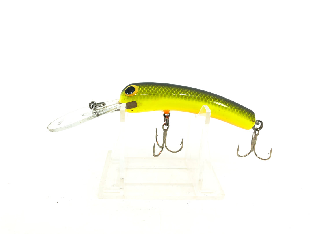 Bagley Smoo #3 09 Black on Chartreuse Color