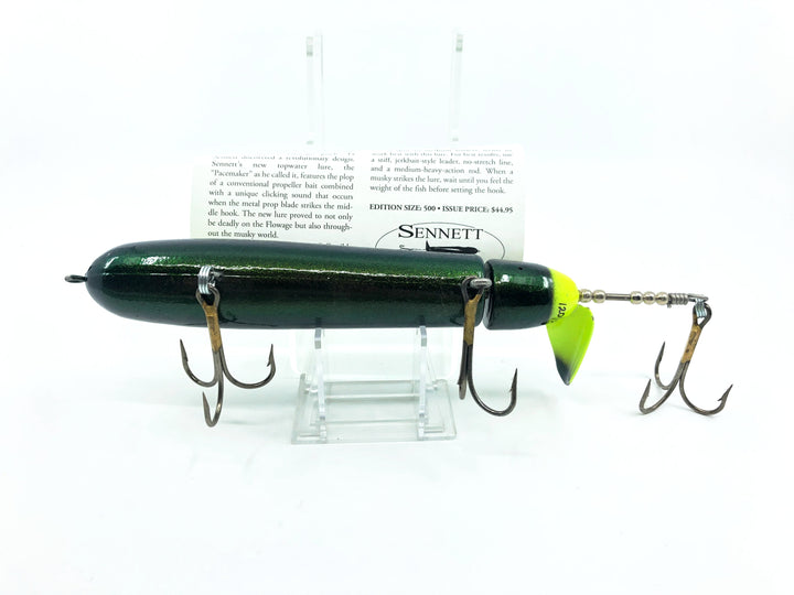 Musky Hunter 2015 Collectible Lure, Sennett Pacemaker #120/500 Signed