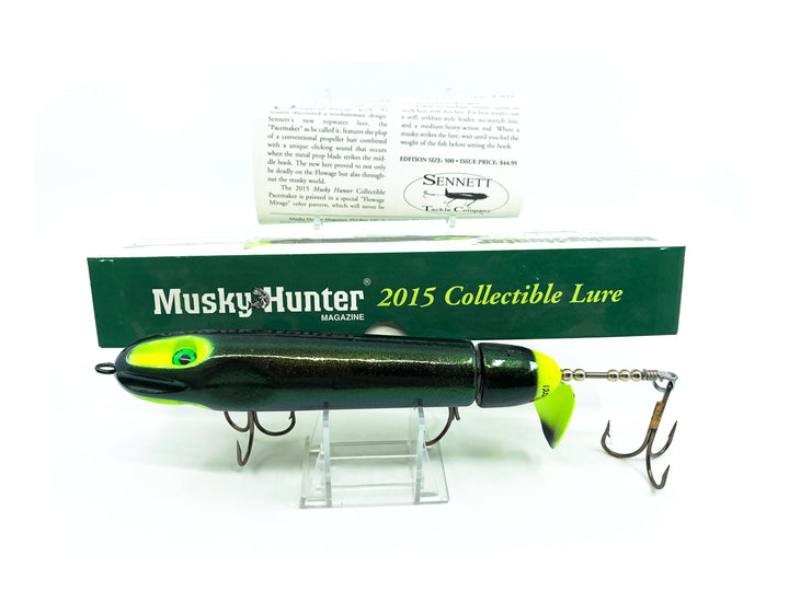 Musky Hunter 2015 Collectible Lure, Sennett Pacemaker #120/500 Signed