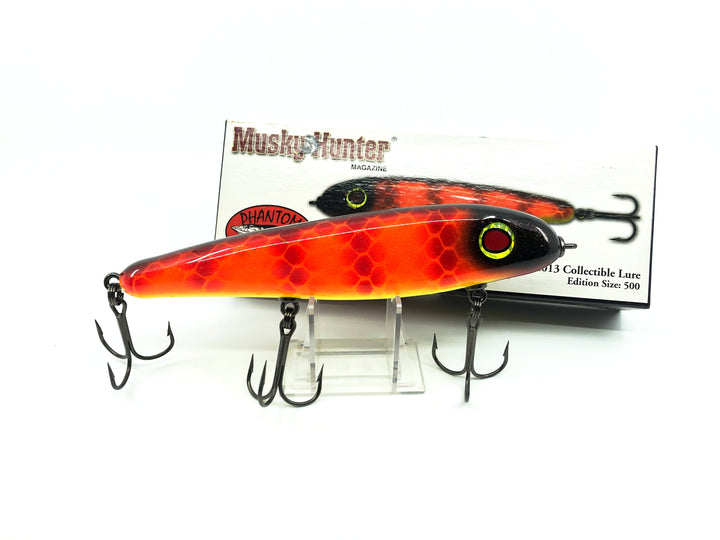 Musky Hunter 2013 Collectible Lure, Phantom Lures Phantom #120/500 Signed