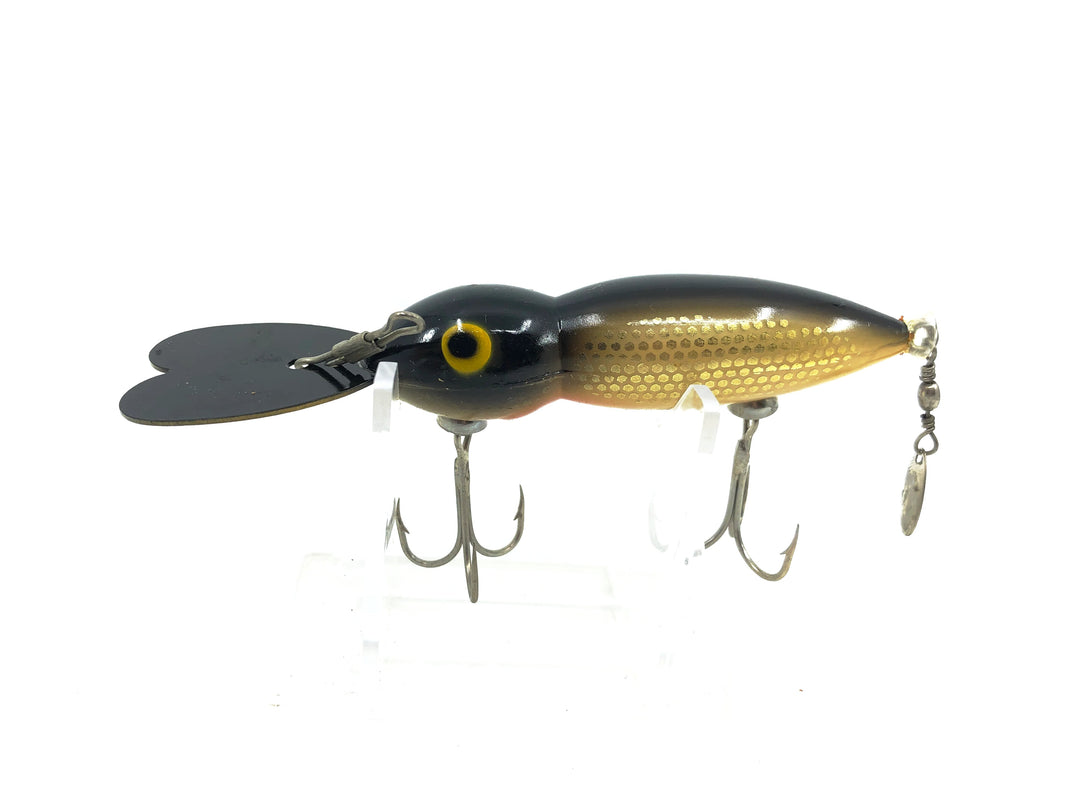 Whopper Stopper Hellbender, Black/Silver Metascale Color