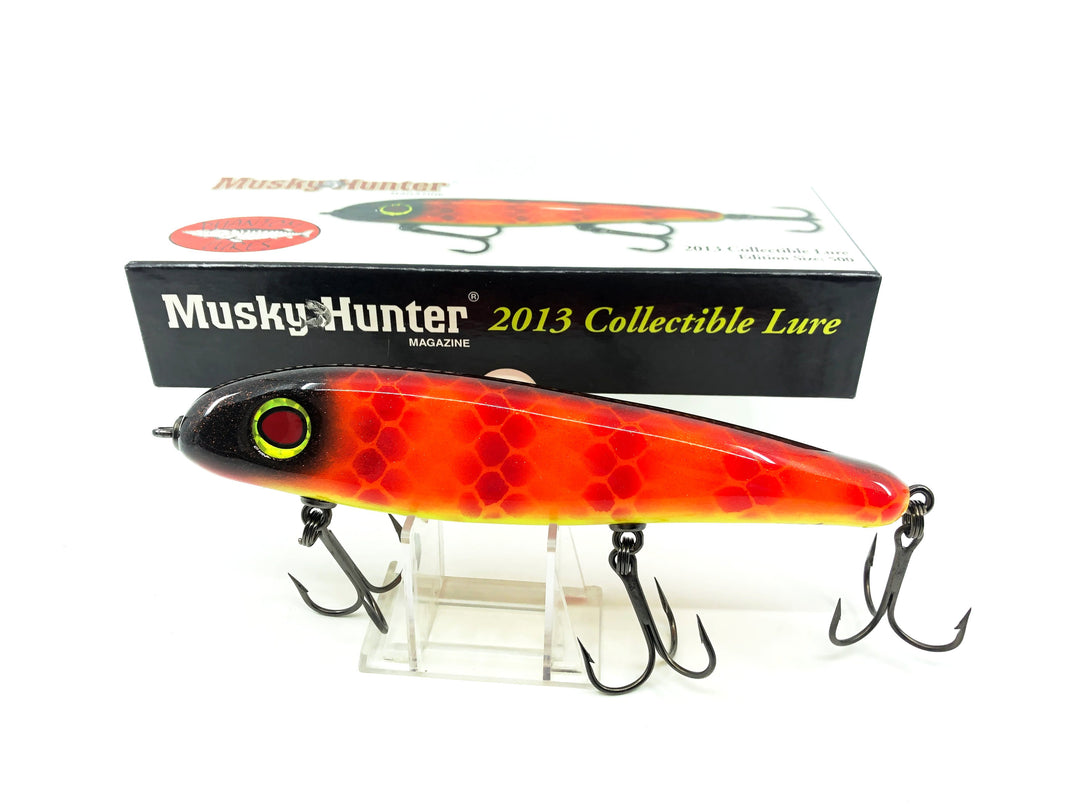 Musky Hunter 2013 Collectible Lure, Phantom Lures Phantom #120/500 Signed