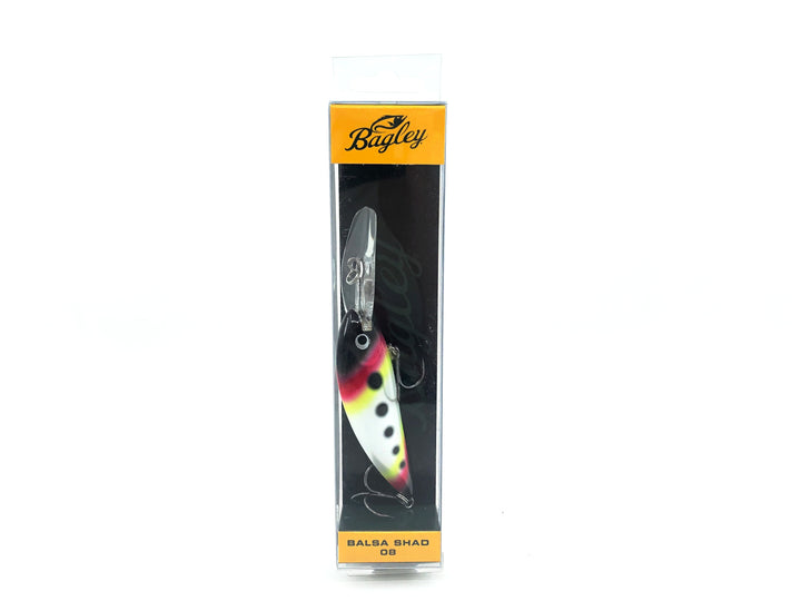 Bagley Balsa Shad 08 BSO8 01-S, Special Order Walleye Color