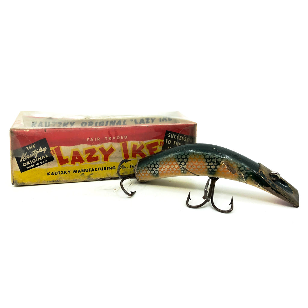 Kautzky Lazy Ike 3 KL-33 Wooden, Perch Color with Box – My Bait