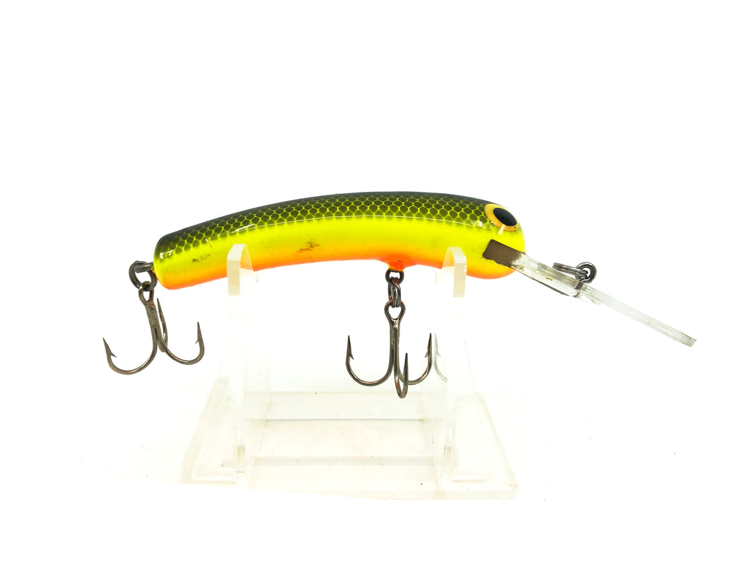 Bagley Smoo #3 09 Black on Chartreuse Color